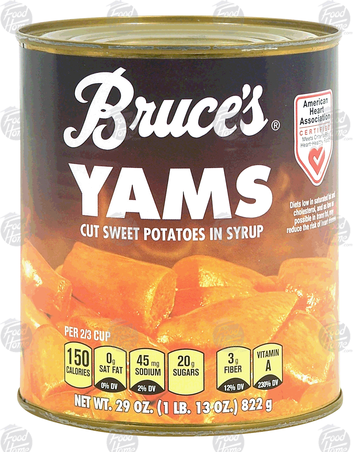 Bruce's  yams, cut sweet potatoes in syrup Full-Size Picture